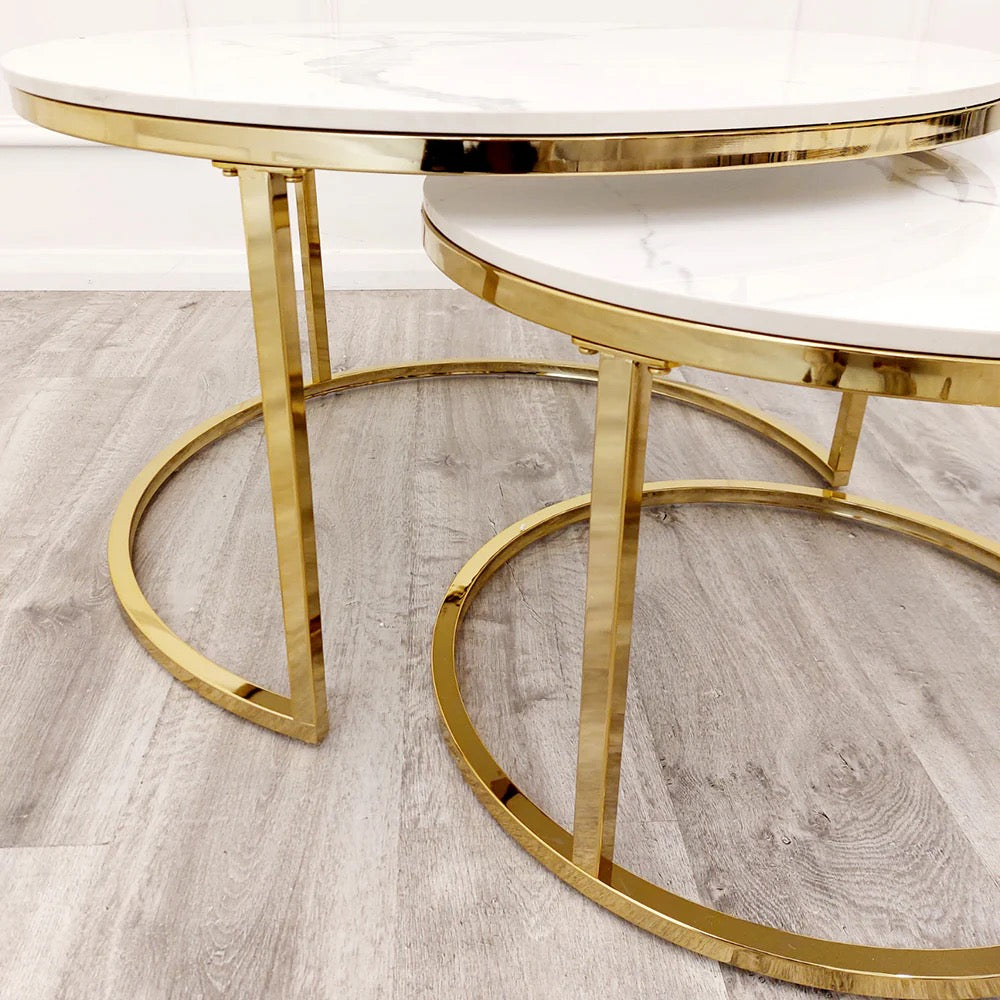 Cato Nest Double Coffee table - Gold