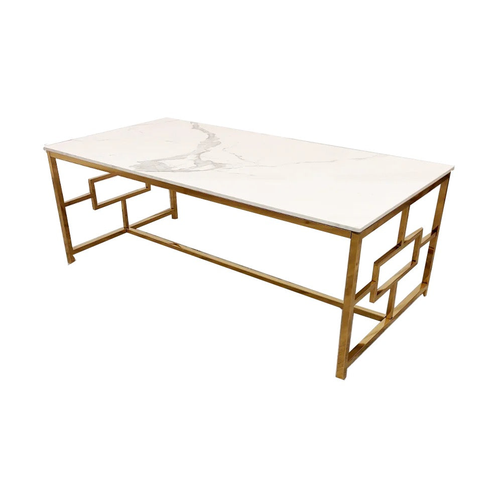 The Monroe Gold Coffee Table
