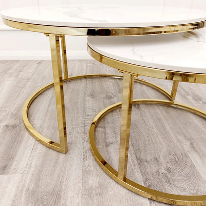 Cato Nest Double Coffee table - Gold