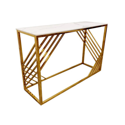 The Astoria Gold Console Table
