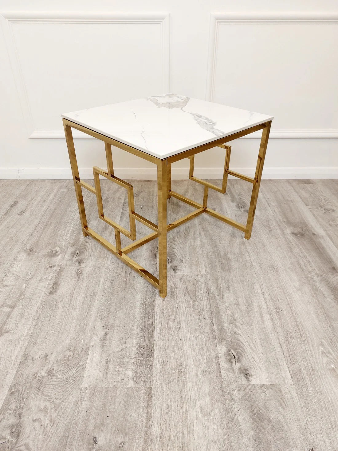The Monroe Gold Side Table