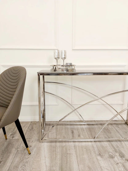 Orion Silver Console Table